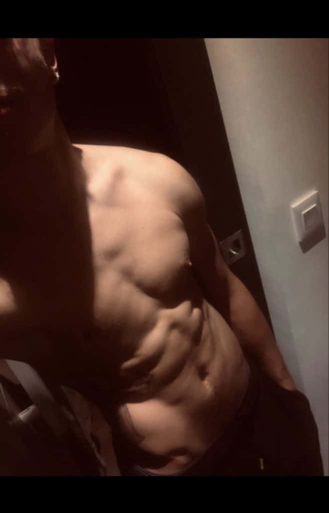 homme blanc nude sur snap