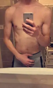 mec bien monté sur snap