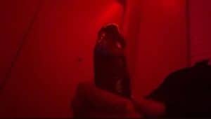 bite bande sous led rouge